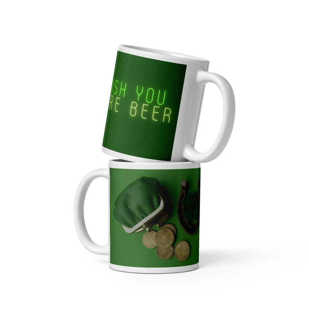 Irish Mug Gift - Irish you were beer!