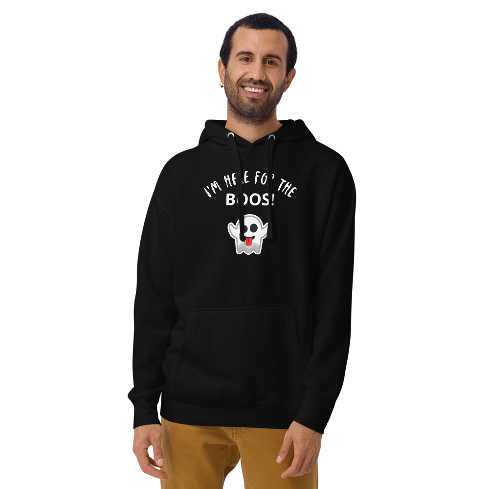 Cool Men's Halloween Jumper/Hoodie - I'm here for the boos!