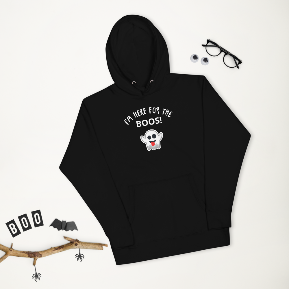 Cool Men's Halloween Jumper/Hoodie - I'm here for the boos!