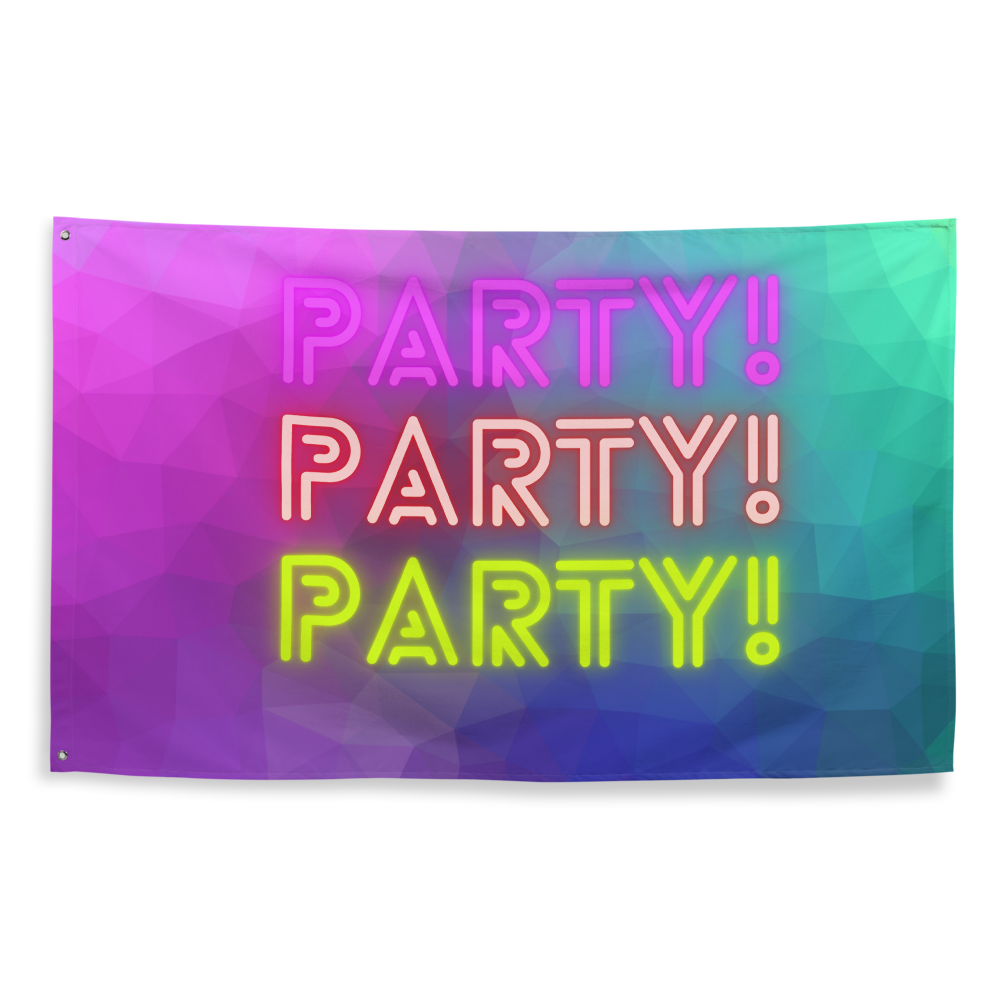 Party Flag - Time to Party!