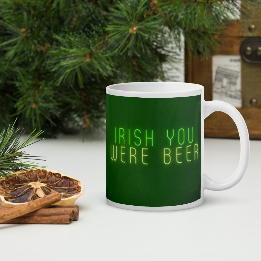 Irish Mug Gift - Irish you were beer!