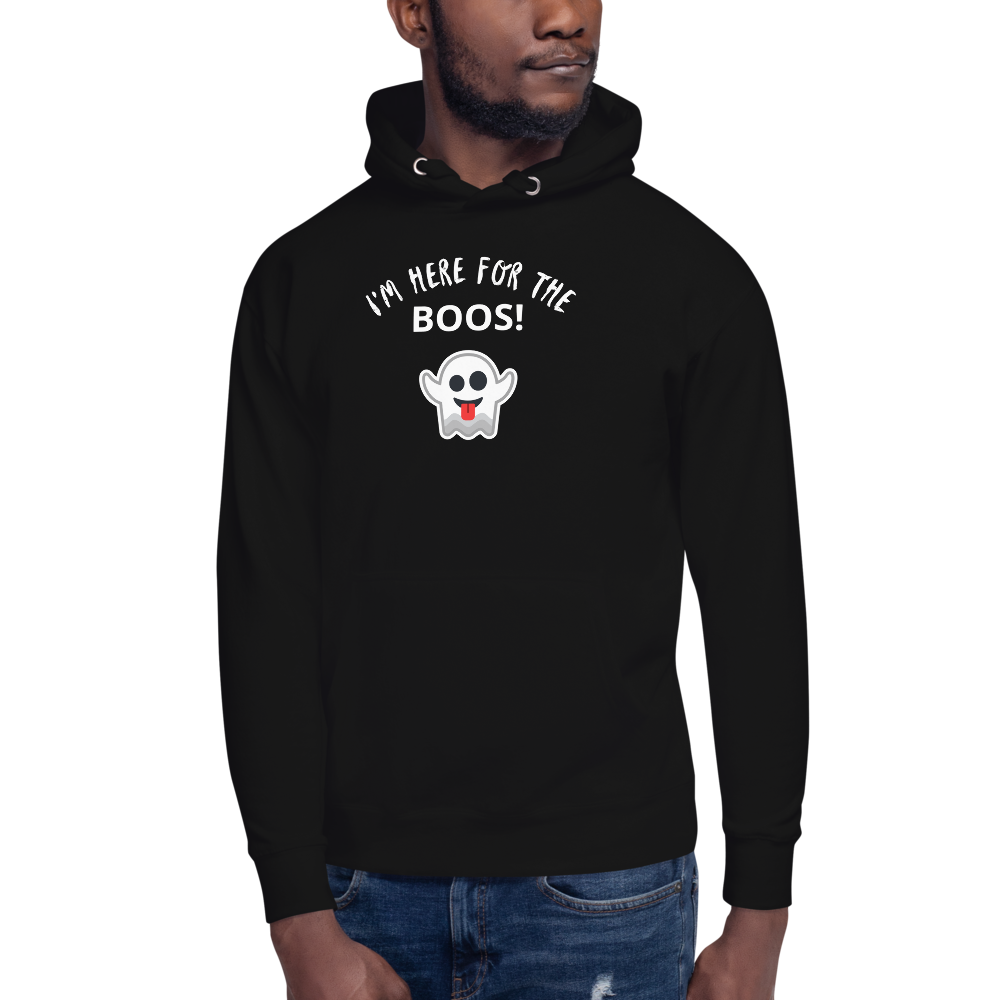 Cool Men's Halloween Jumper/Hoodie - I'm here for the boos!