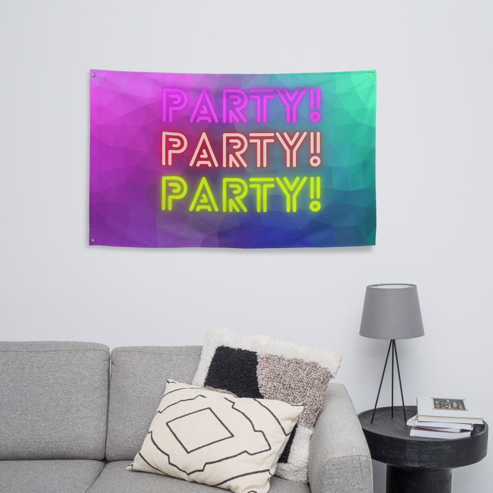 Party Flag - Time to Party!