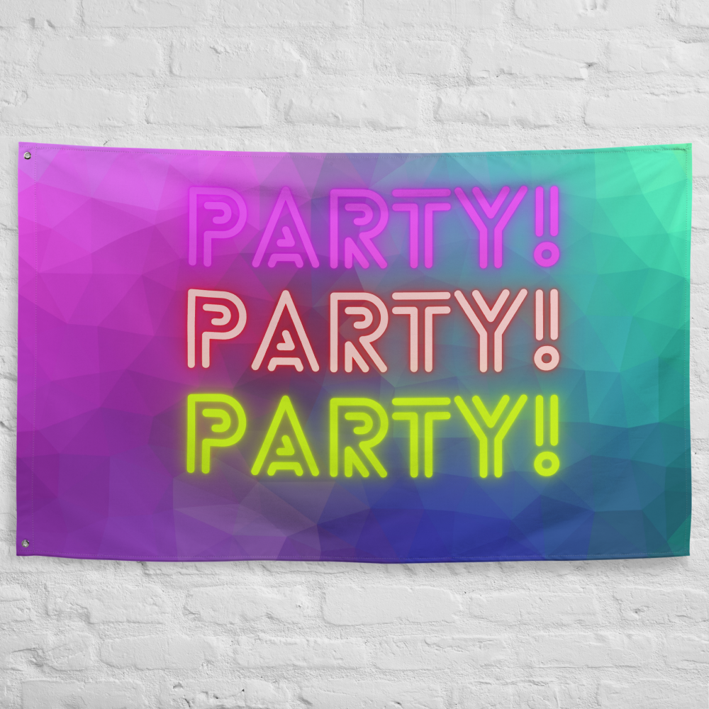 Party Flag - Time to Party!