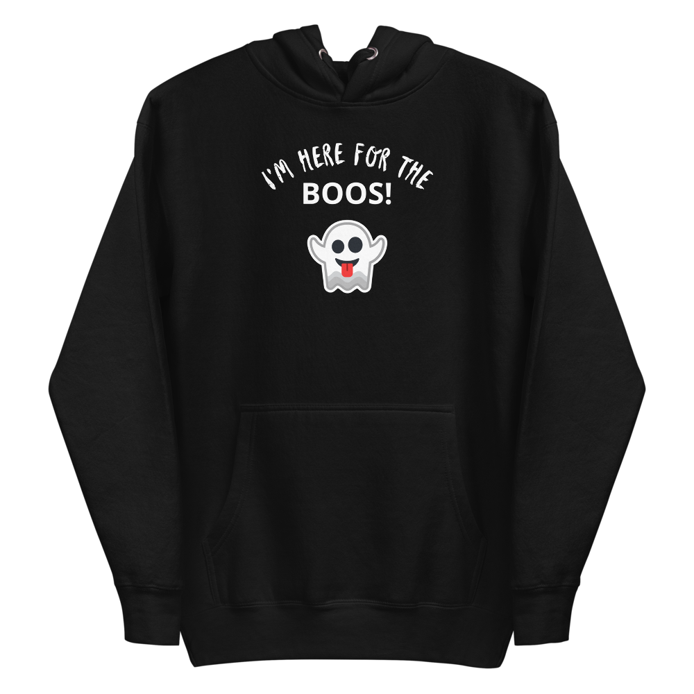 Cool Women's Halloween Jumper/Hoodie - I'm here for the boos!