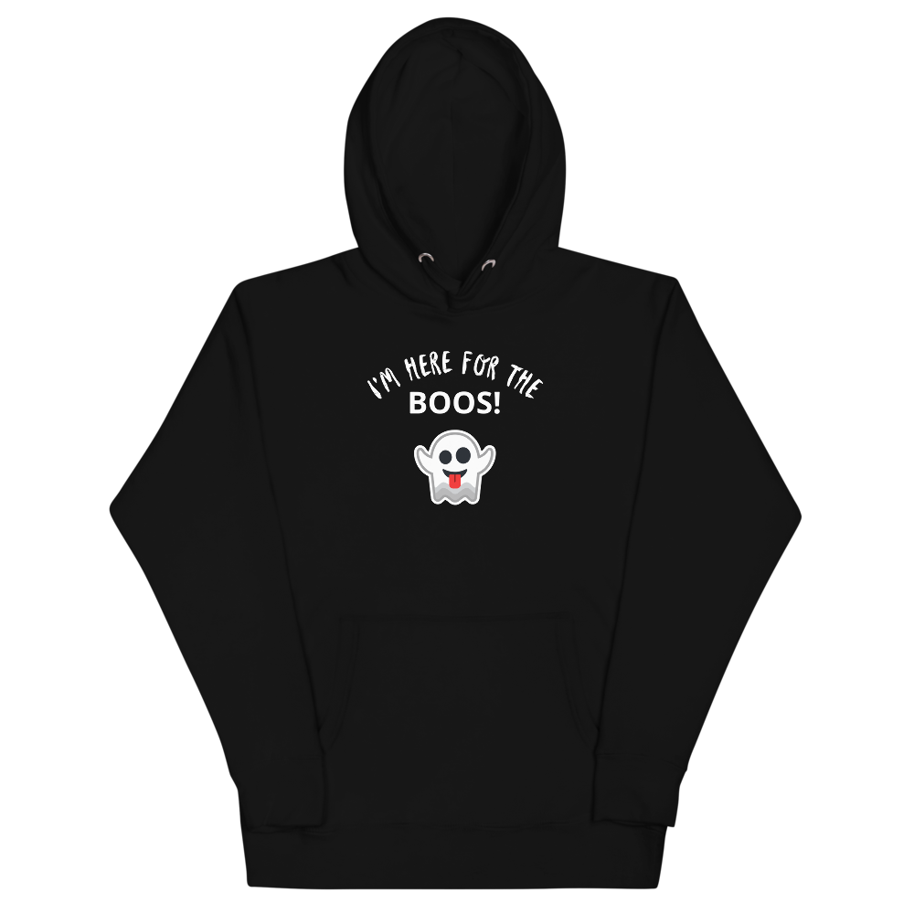 Cool Women's Halloween Jumper/Hoodie - I'm here for the boos!