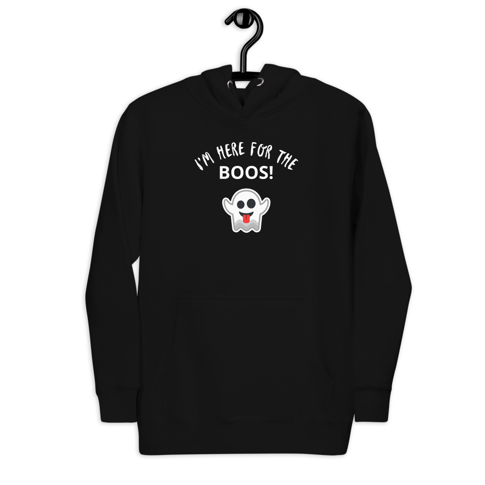 Cool Women's Halloween Jumper/Hoodie - I'm here for the boos!