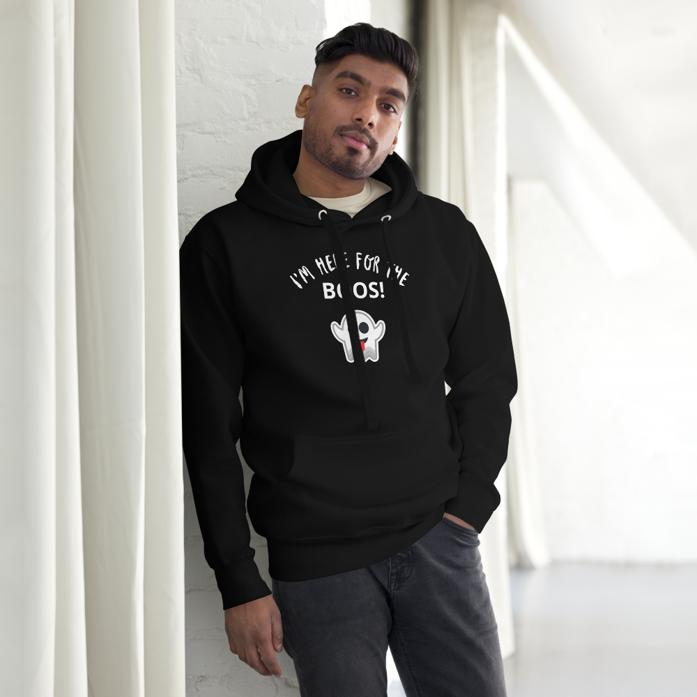 Cool Men's Halloween Jumper/Hoodie - I'm here for the boos!