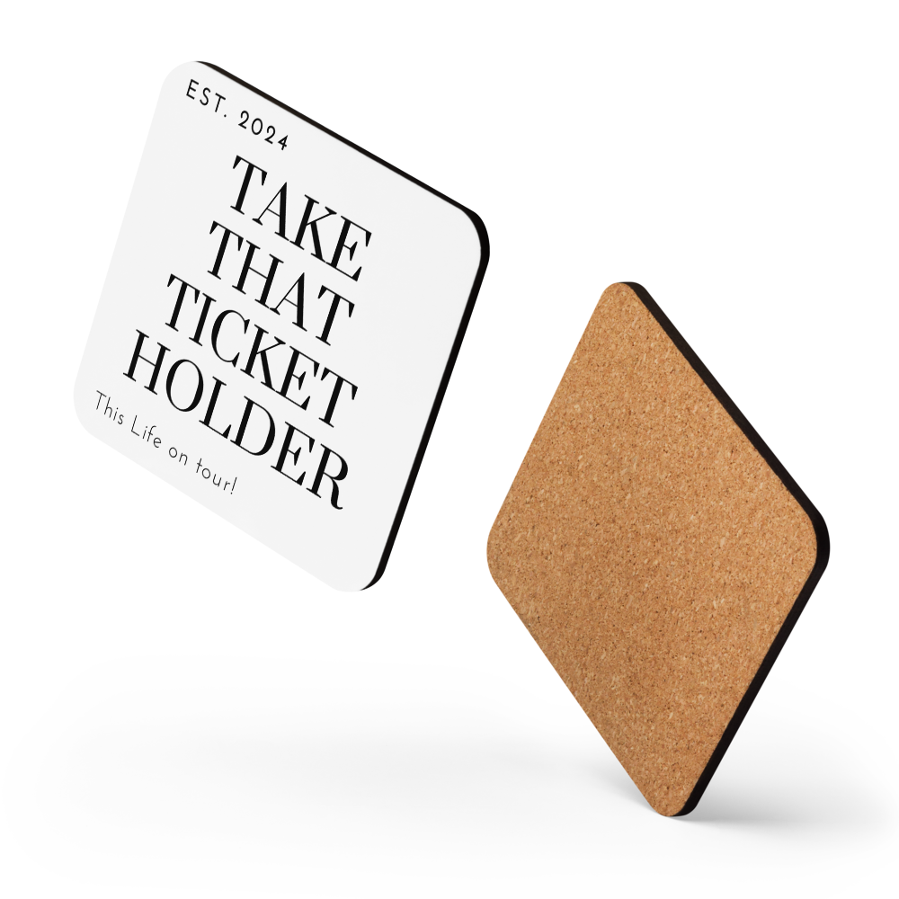 Take That Ticket Holder Coaster - For Fans Going to See the Boys on Tour in 2024!