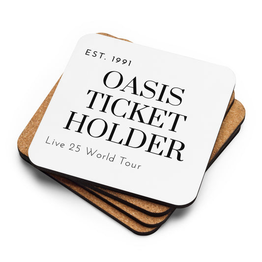 Oasis Ticket Holder Coaster – Celebrate the Live 25 World Tour