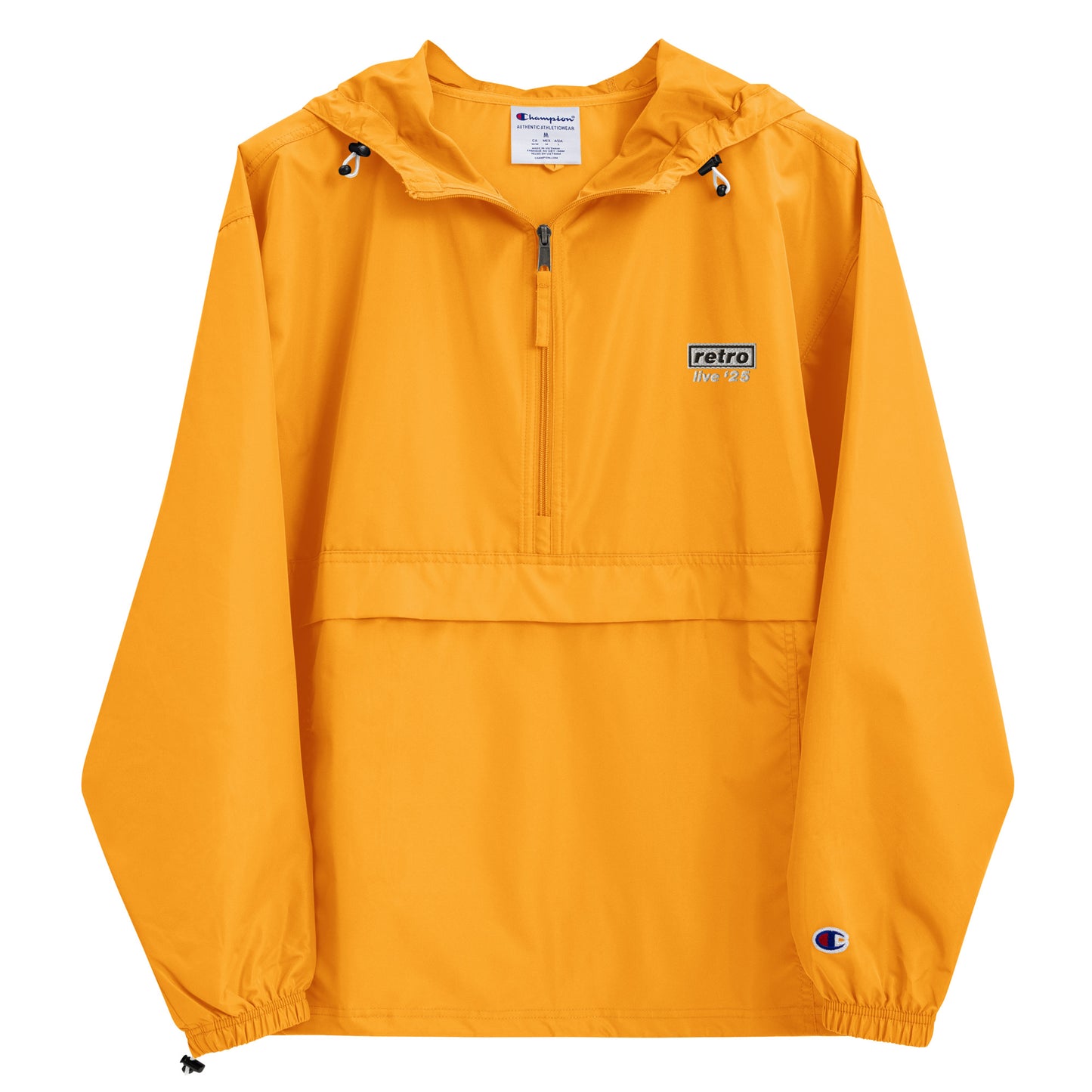 Oasis style "Retro" Champion Embroidered Branded Coat