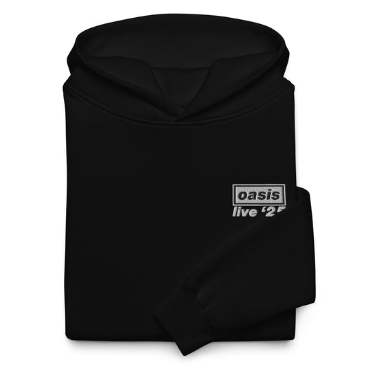 Exclusive Embroidered Oasis Live '25 Hoodie - Limited Edition Oversized Hoodie