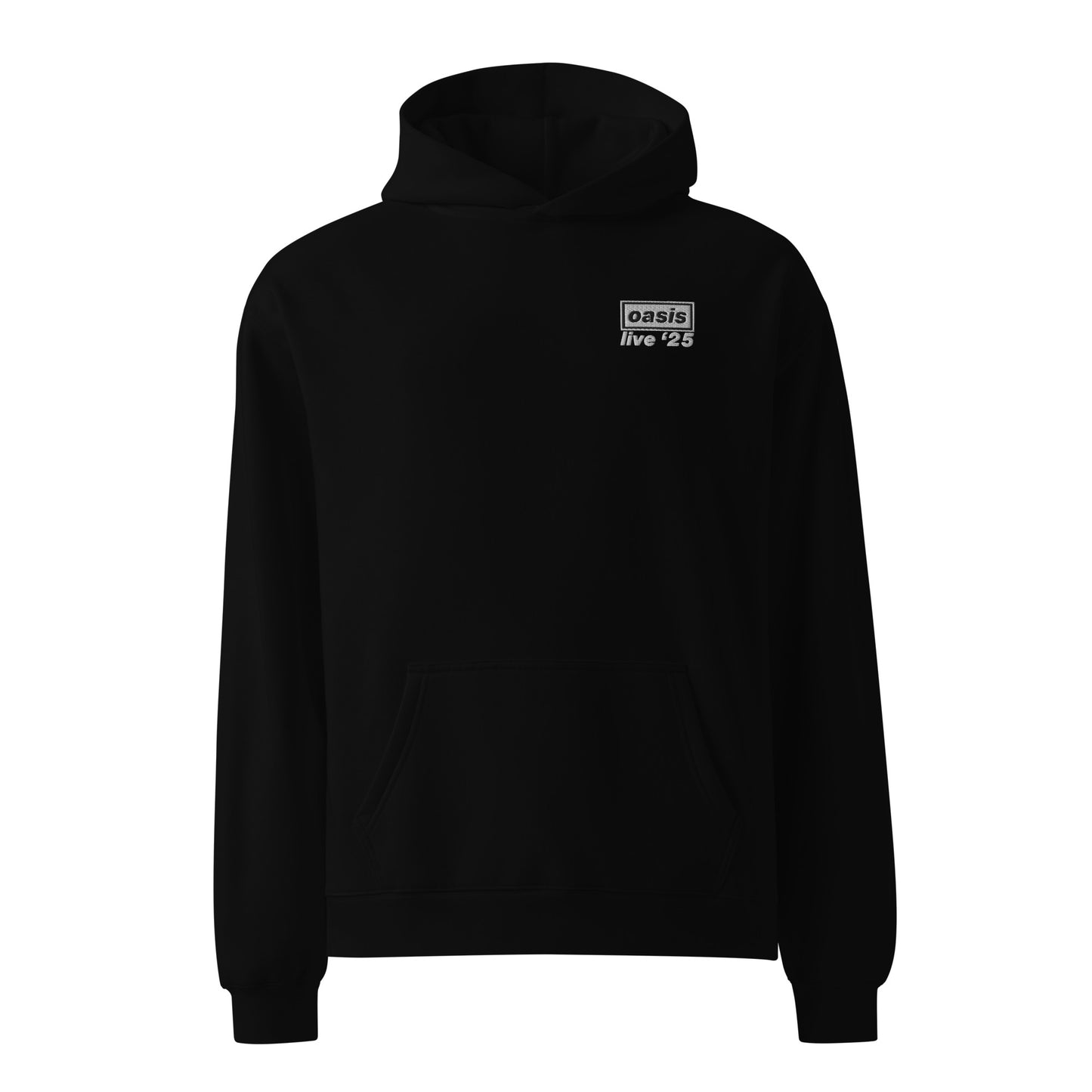 Exclusive Embroidered Oasis Live '25 Hoodie - Limited Edition Oversized Hoodie